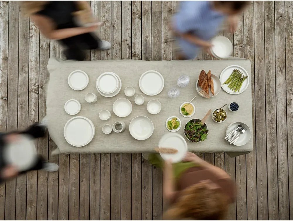 Кремава порцеланова чиния ø 24 cm Eau – Zone