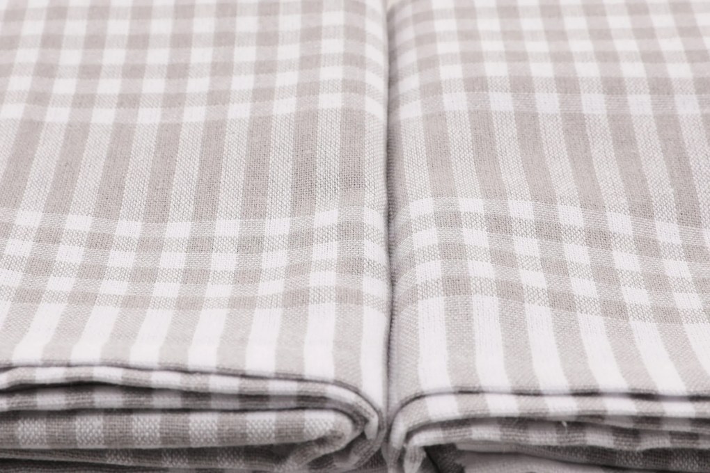 Комплект кърпи за миене (10 броя), цвят Сив и бял