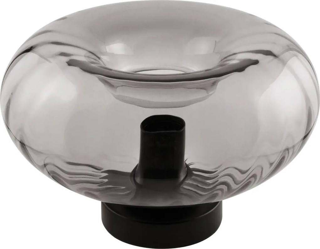 Osram - Настолна лампа DECOR SMOKE 1xE27/12W/230V черна/димно сива