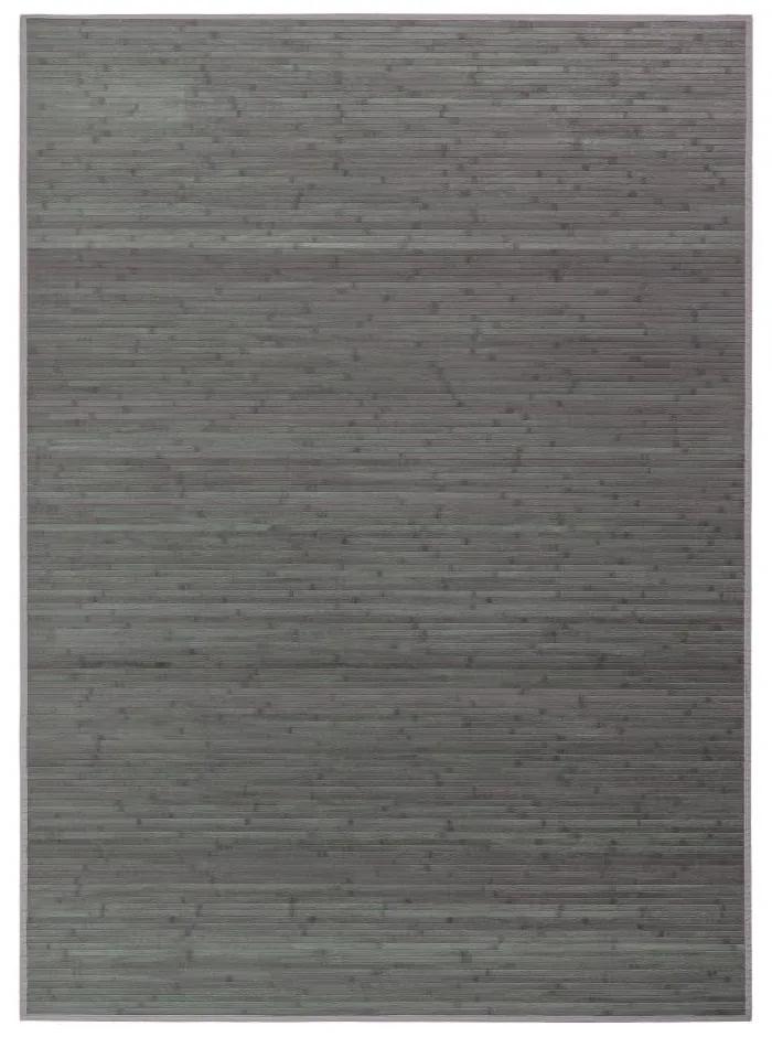 Сиво-зелен бамбуков килим 180x250 cm - Casa Selección