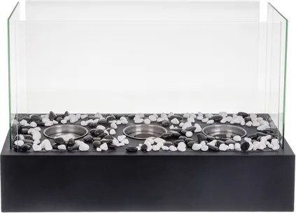 Настолна биокамина Kaminer 45x29x20.5 см – За дома и терасата