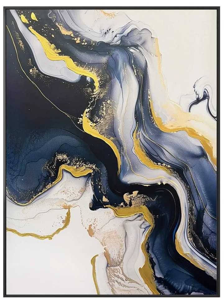 Картина с ръчно изрисувани елементи 70x100 cm Sky – Styler