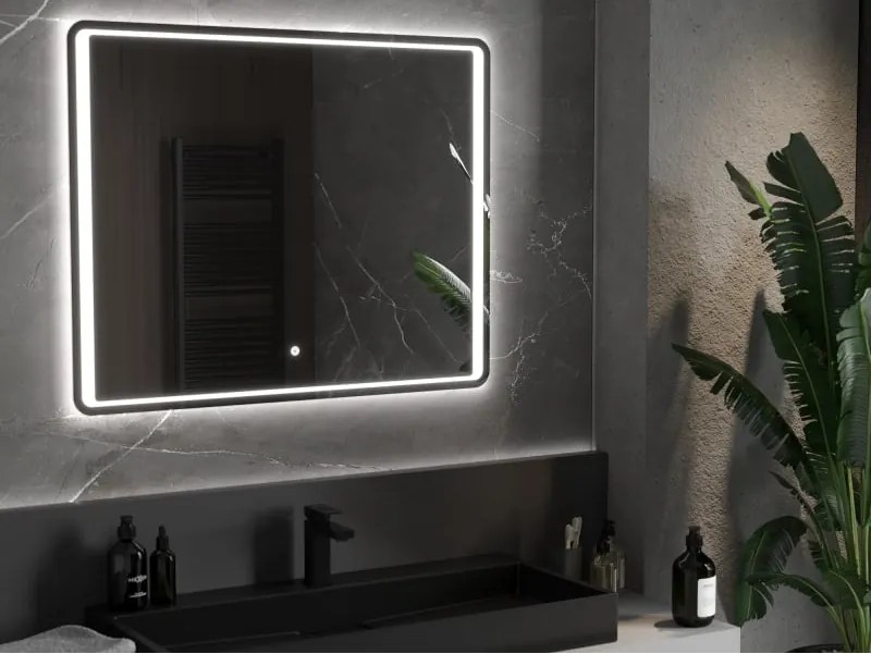 Mexen Zusa осветено огледало за баня 120 x 80 см, LED 6000K, против изпаряване