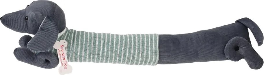 Зелено-сиво уплътнение за врата 17x76 cm Sausage Dog – Rex London