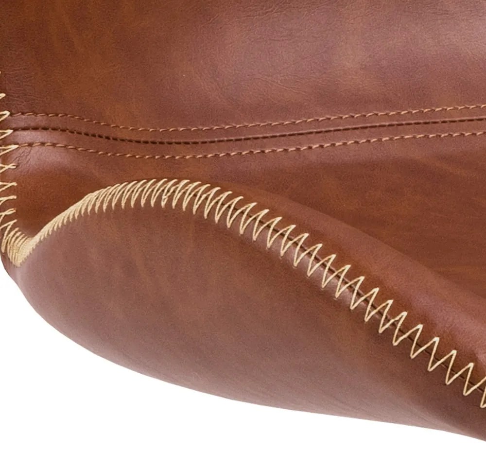 Кафяв трапезен стол в цвят коняк Batilda - Actona