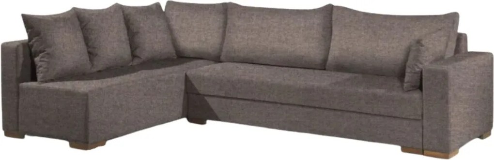 Ъгъл диван Trendy-Right-265φ 165β cm.-Ash