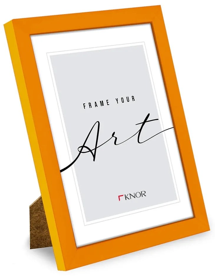 Оранжева стояща/висяща рамка 20x26 cm – knor