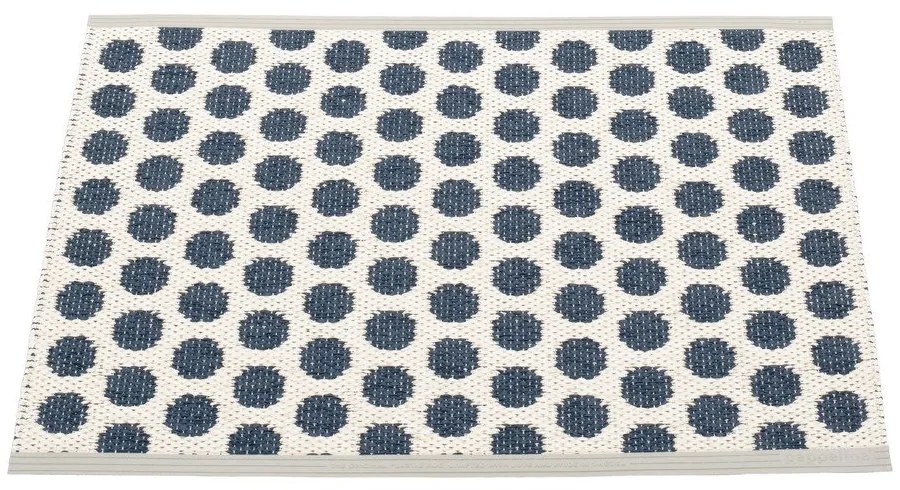 Тъмносин килим за открито и закрито 70x50 cm Noa Dark Blue – Pappelina