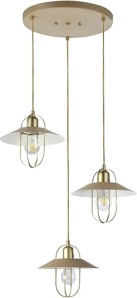 Rabalux Nesrin Висящи осветителни тела IP20 E27 3x MAX 40W K 3520