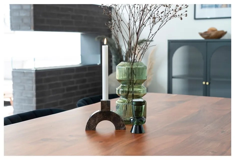 Зелена стъклена ваза - House Nordic