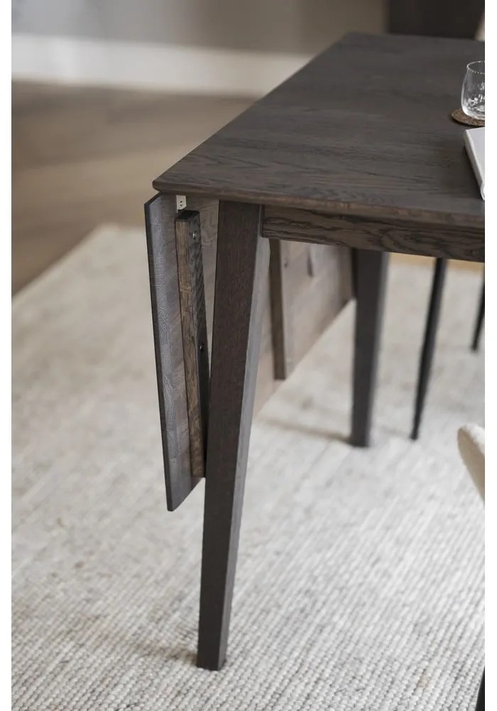 Сгъваема маса за хранене от дъбова дървесина 80x80 cm Filippa - Rowico