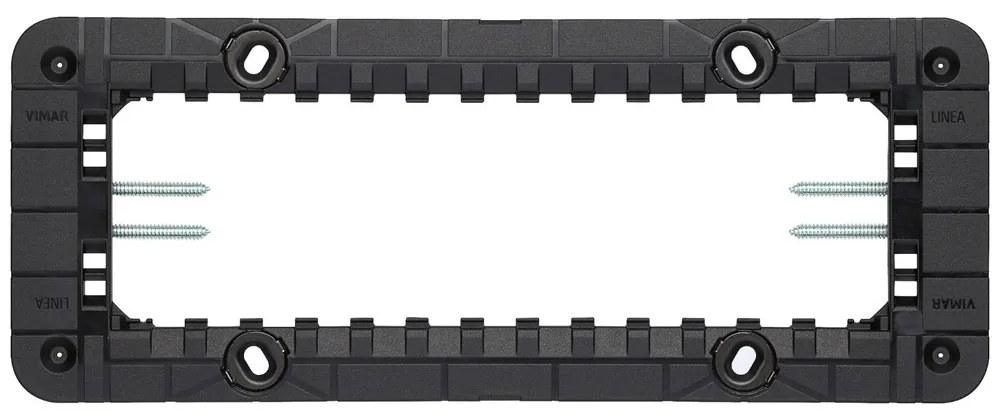 VIMAR 30617 Монтажна рамка Linea, 7M, за конзола 174х59,3 мм, с винтове, Linea,