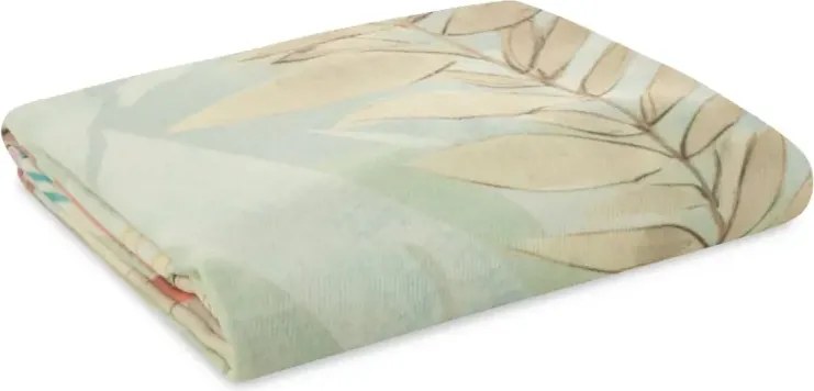 Луксозно акрилно одеяло с мотив на тропически цветя Ширина: 150 см | Дължина: 200 см