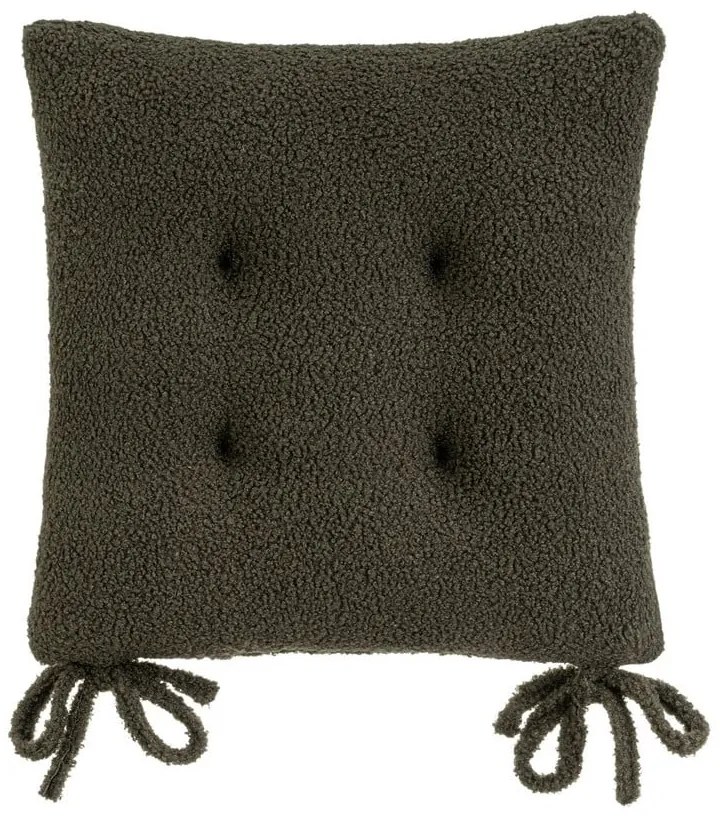Възглавница за стол от букле 40x40 cm Sherpa Bouclé – Casa Selección