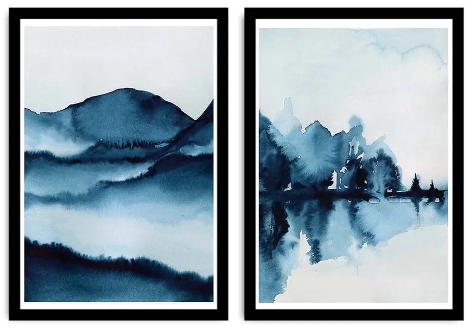 Комплект от 2 картини Permento - Alpyros