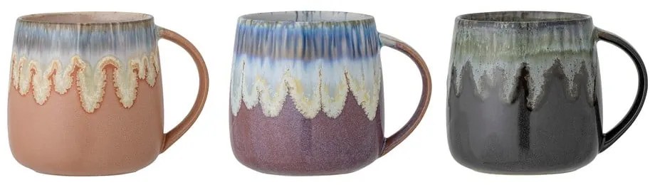 Глинени чаши в комплект 3 бр. 460 ml Cloe – Bloomingville