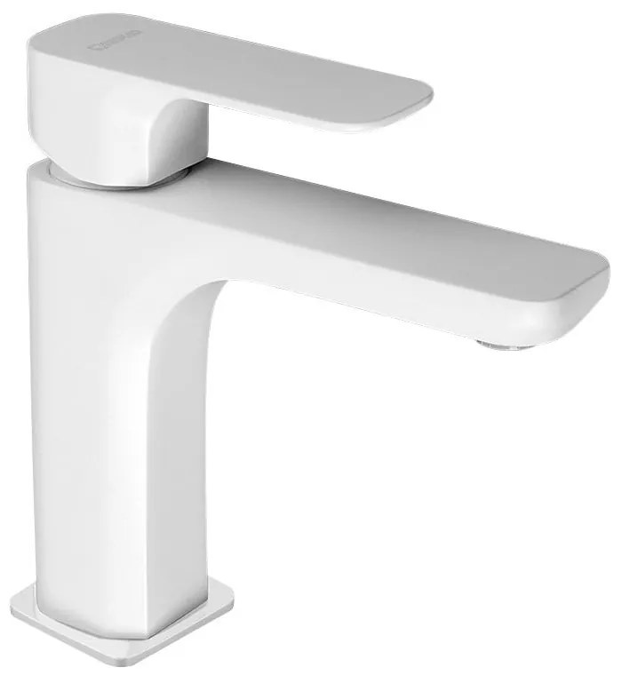 Бяла стояща батерия за мивка Spy – Sapho