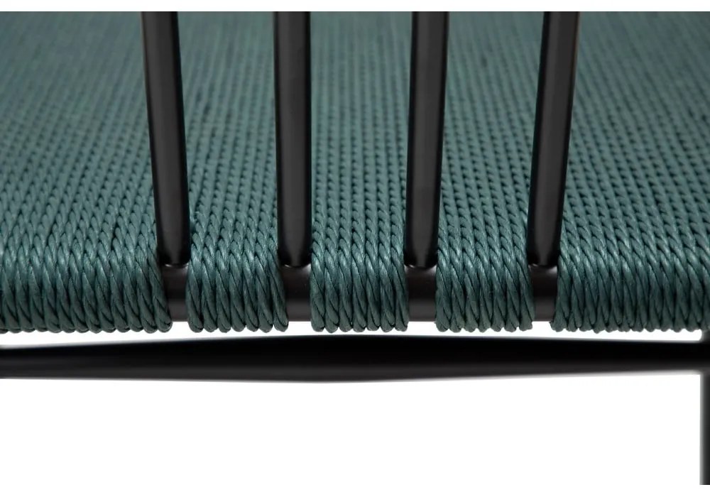 Черно-тюркоазен стол за хранене Sava - DAN-FORM Denmark