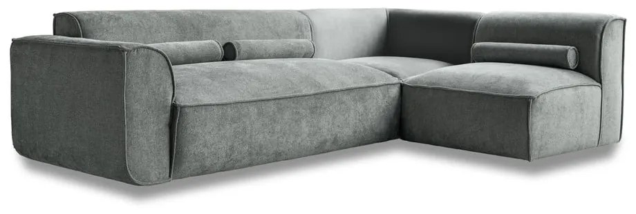 Светлозелен ъглов диван (десен ъгъл) Flex Felix – Miuform