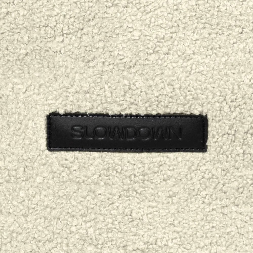 Светлосив детски пуф от букле Game Amuse – SLOWDOWN