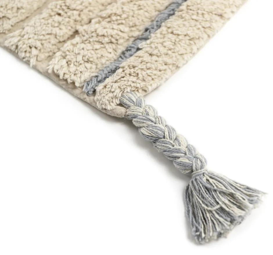 Син и кремав килим за миене 100x150 cm Dalia - Nattiot