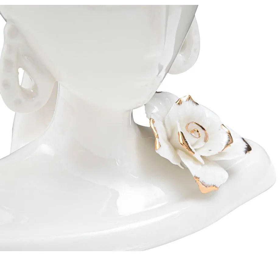 Бяла порцеланова ваза Жена Young - Mauro Ferretti