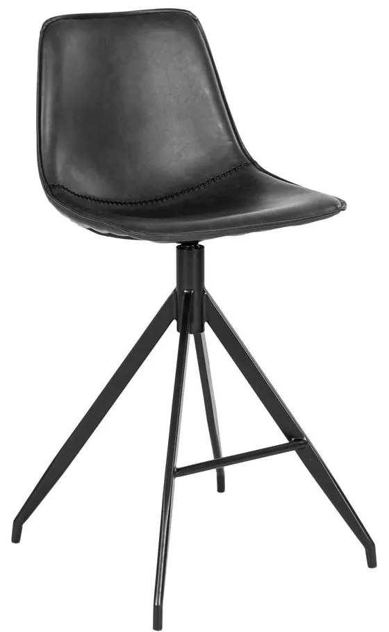 Черни бар столове в комплект от 2 броя 84 см Monaco - House Nordic