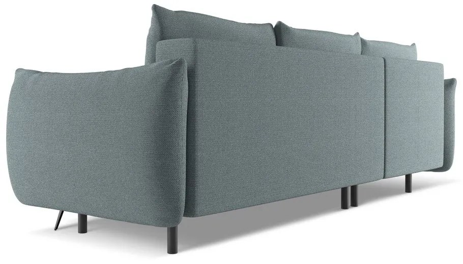 Светлосин ъглов диван (ляв ъгъл) Malie – Makamii