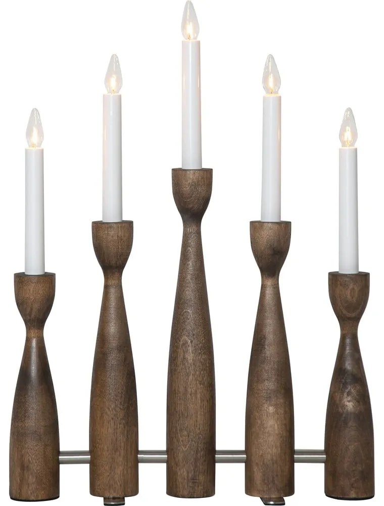 Коледна светлинна украса за контакт в тъмно естествен цвят Midja 2.0 – Star Trading