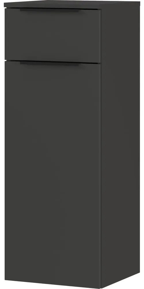 Висок висящ шкаф за баня в антрацитен цвят 36x93 cm Crandon - Germania