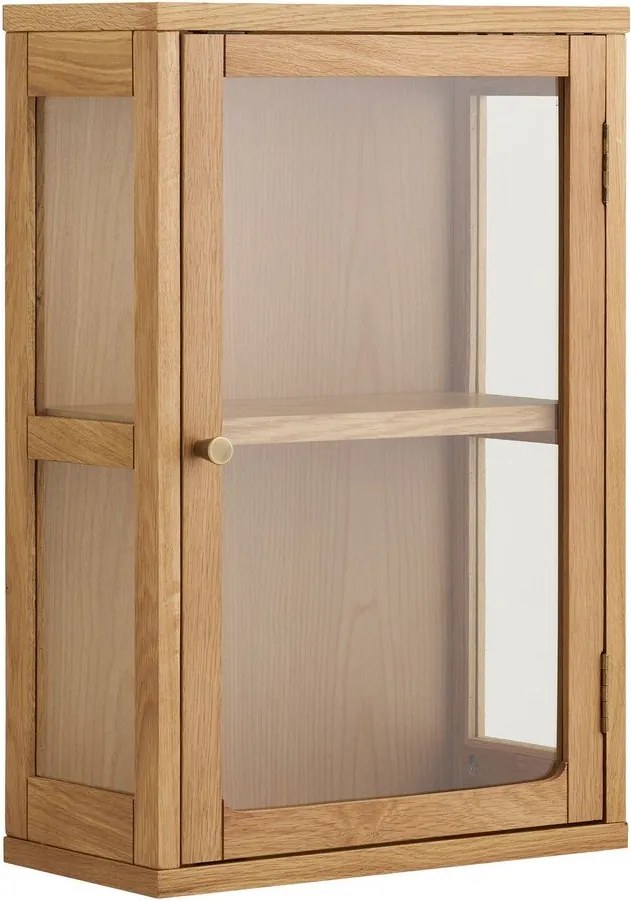 Висяща витрина в естествен цвят 40x60x20 cm Zamora – House Nordic