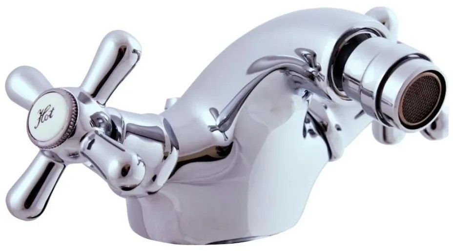 RAV Slezák MK145.0 - Смесител за биде + изпускател MORAVA 6,5 см лъскав хром