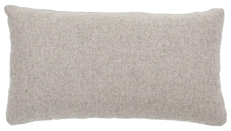 Светлосива възглавница за модулен диван с калъф от вълна и лен Hugg - Gazzda