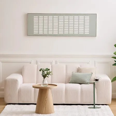 Картина 3D atmosphera Miky, Платно 150×50 cm