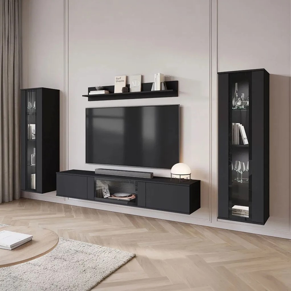 Комплект за Всекидневна Каро-Черен