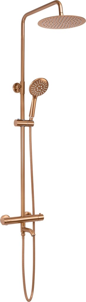 Комплект за душ с термостат REA Lungo Copper Brush