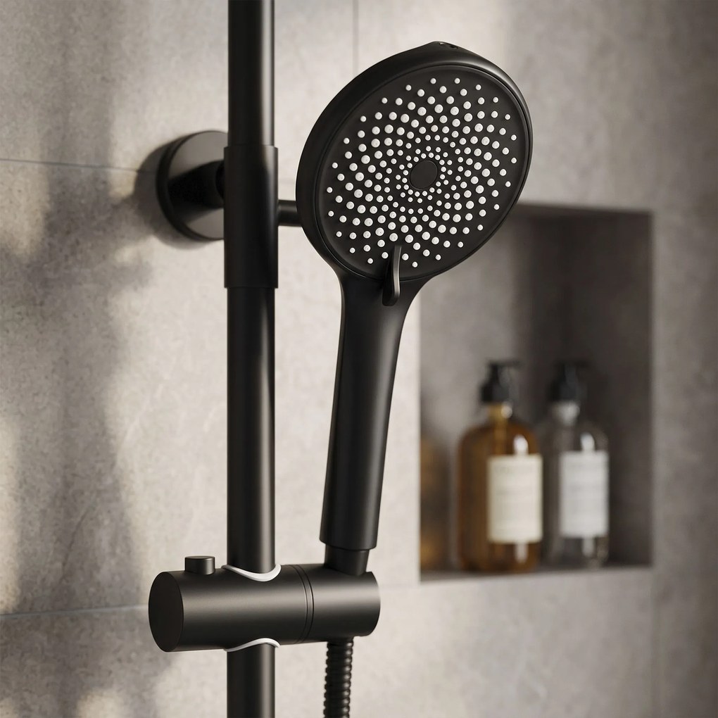 Комплект за душ Rea Foss Clif Black