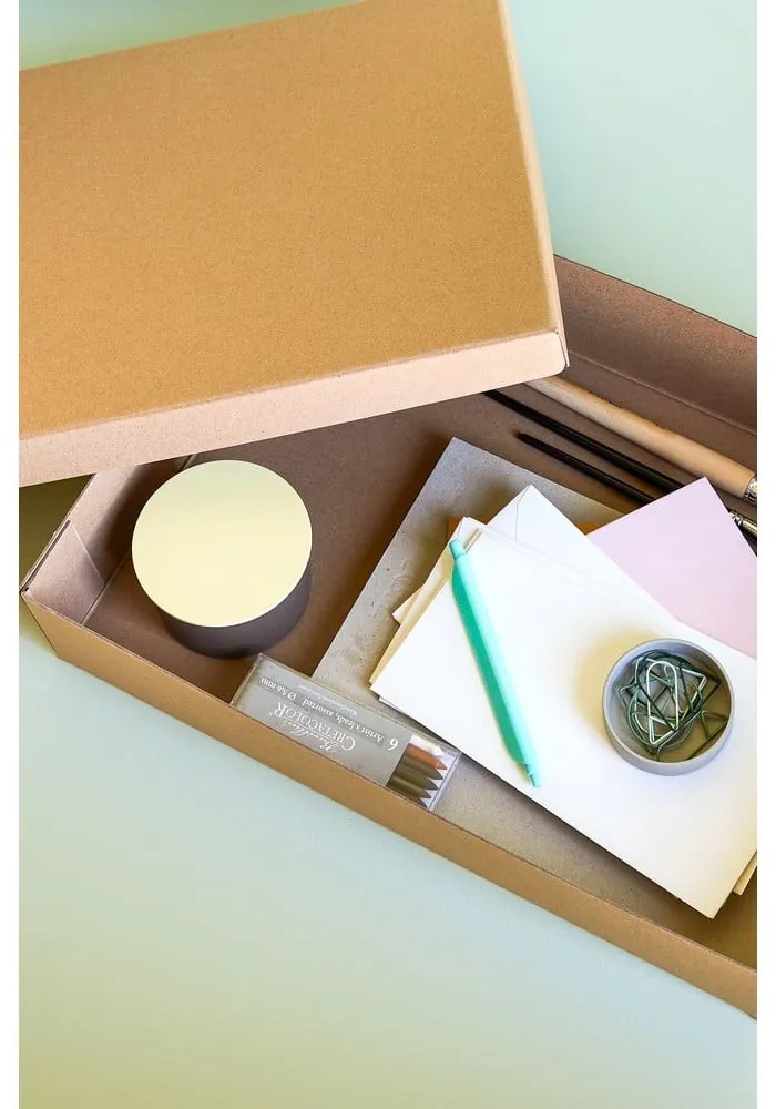 Декоративна метална кутия за съхранение с капак District - Hübsch