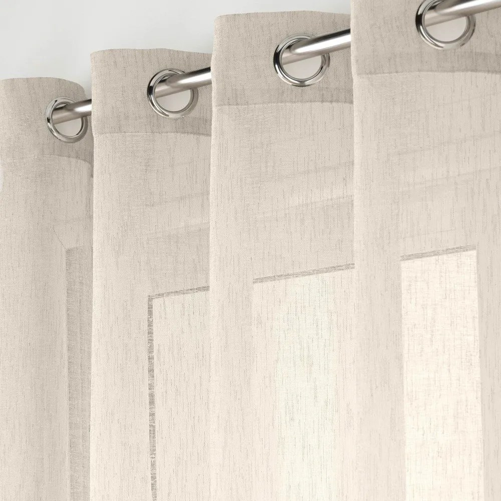 Завеса в естествен цвят 300x240 cm Carlin – douceur d'intérieur