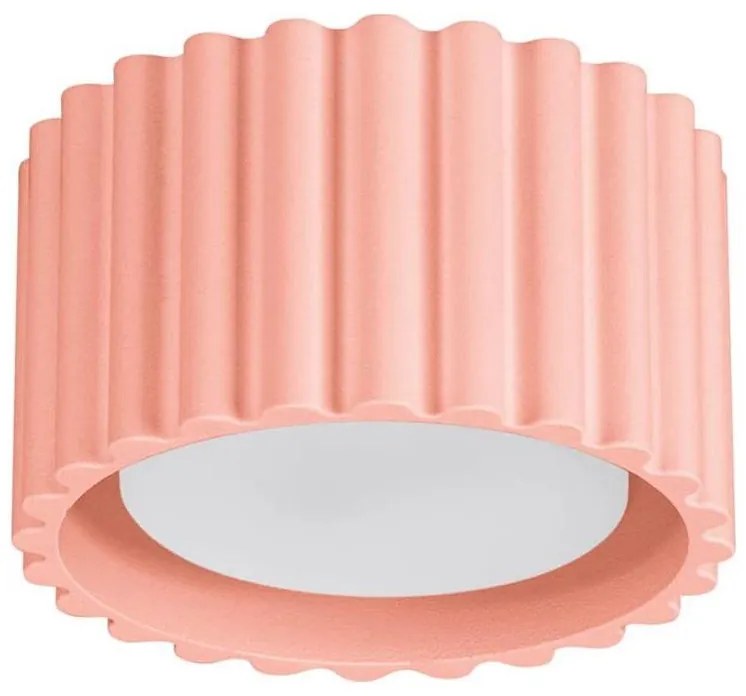 Sollux SL.1827 - Точково осветително тяло AURA 1xGX53/10W/230V 6 см розово