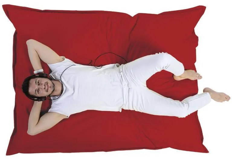 Градински пуф Giant Cushion 140x180, цвят Червен