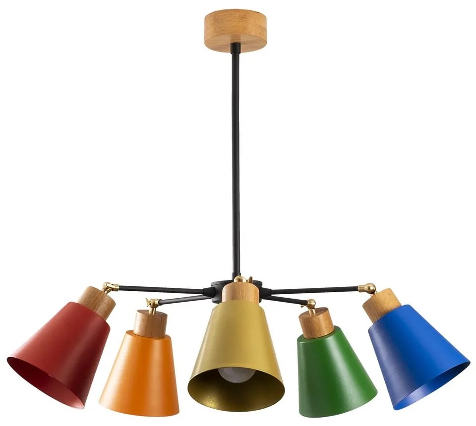 Висящо осветително тяло с метален абажур ø 58 cm Manavgat – Opviq lights