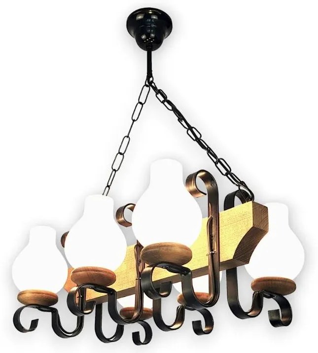 Brilagi - Пендел QUEEN 6xE14/40W/230V бук