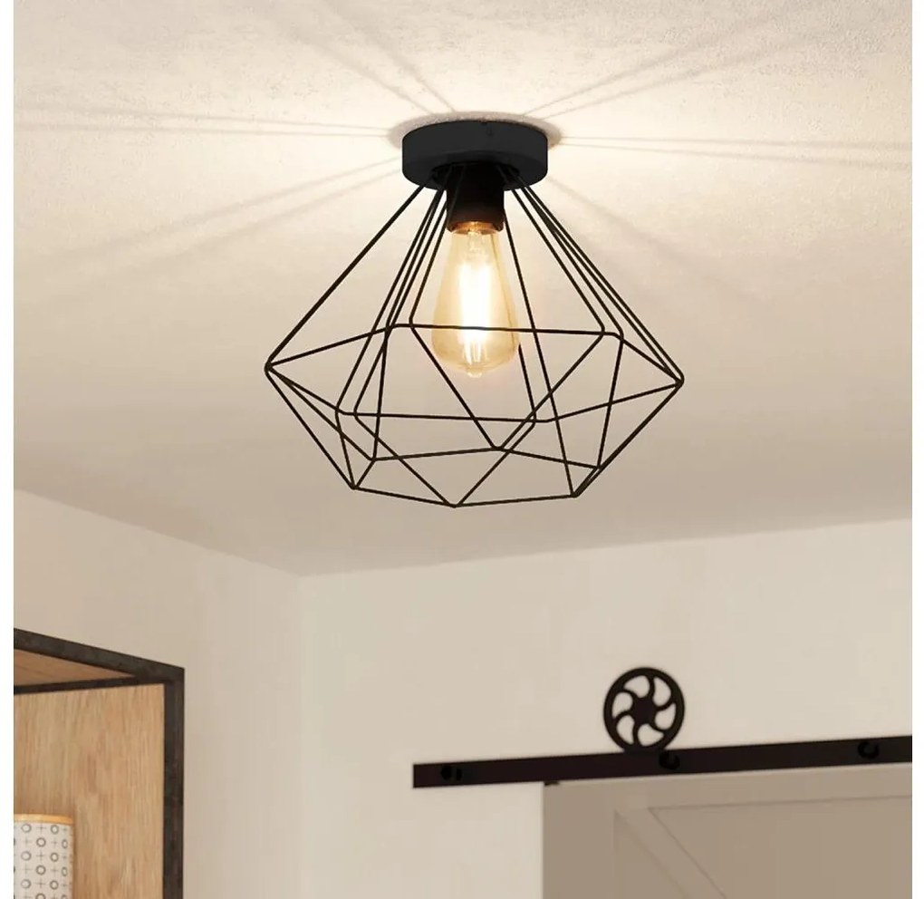 Eglo 43004 - Таванно осветително тяло TARBES 1xE27/60W/230V