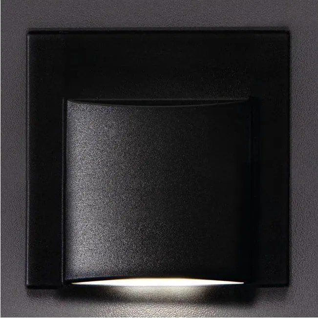 Kanlux 33332 - LED осветително тяло ERINUS за стълбище LED/0,8W/12V 3000K черно