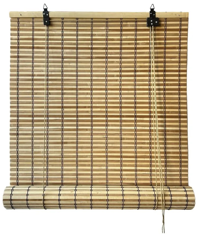 Бамбукова ролетна щора в естествен цвят 80x160 cm Java – Gardinia