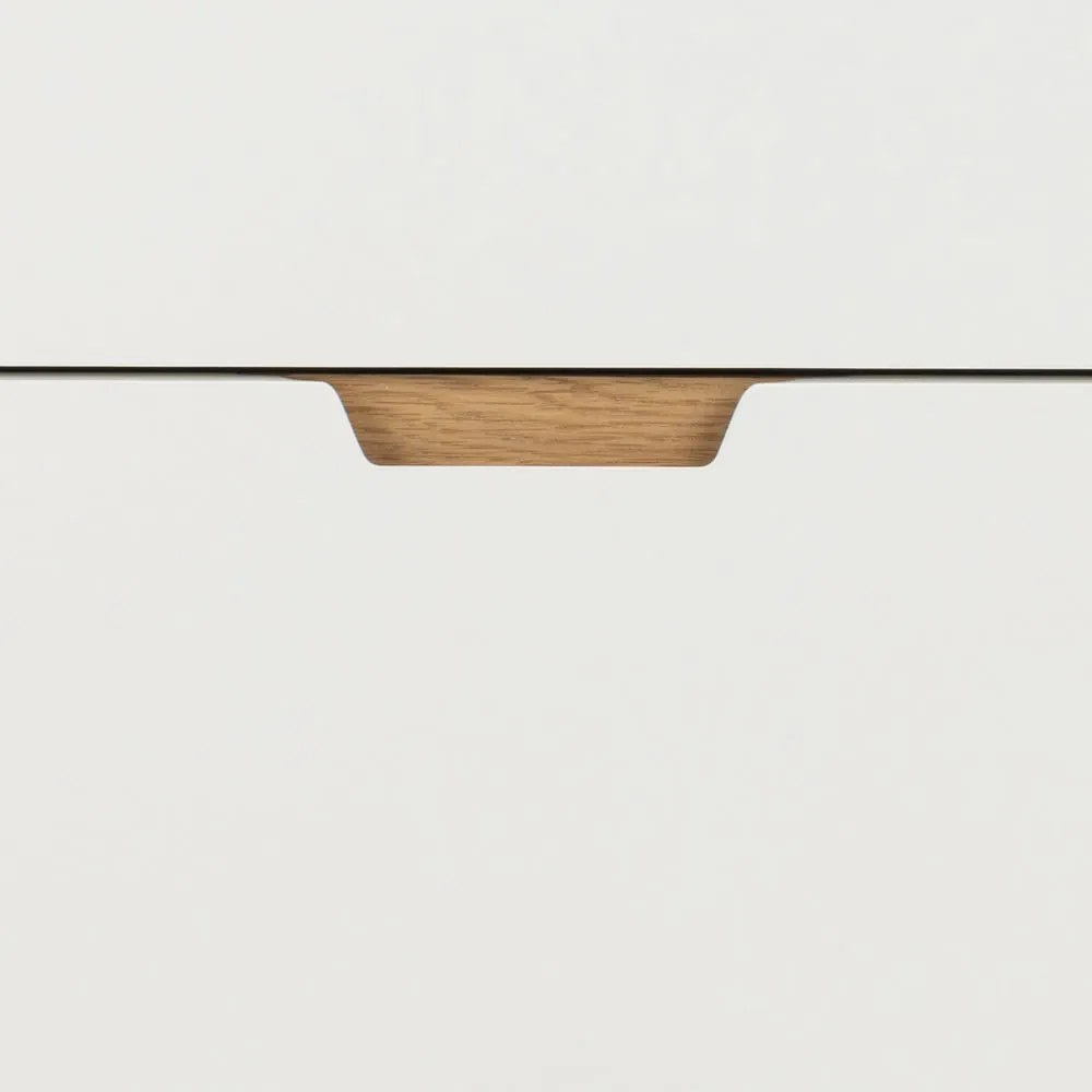 Бял скрин 135x90x40 cm Lowell – Actona