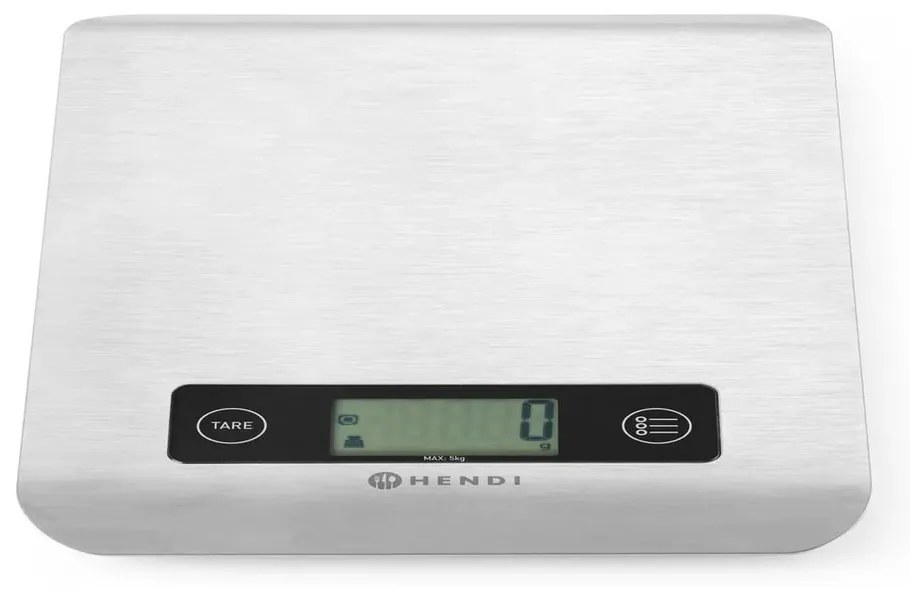 Цифрова кухненска скала от неръждаема стомана - Hendi
