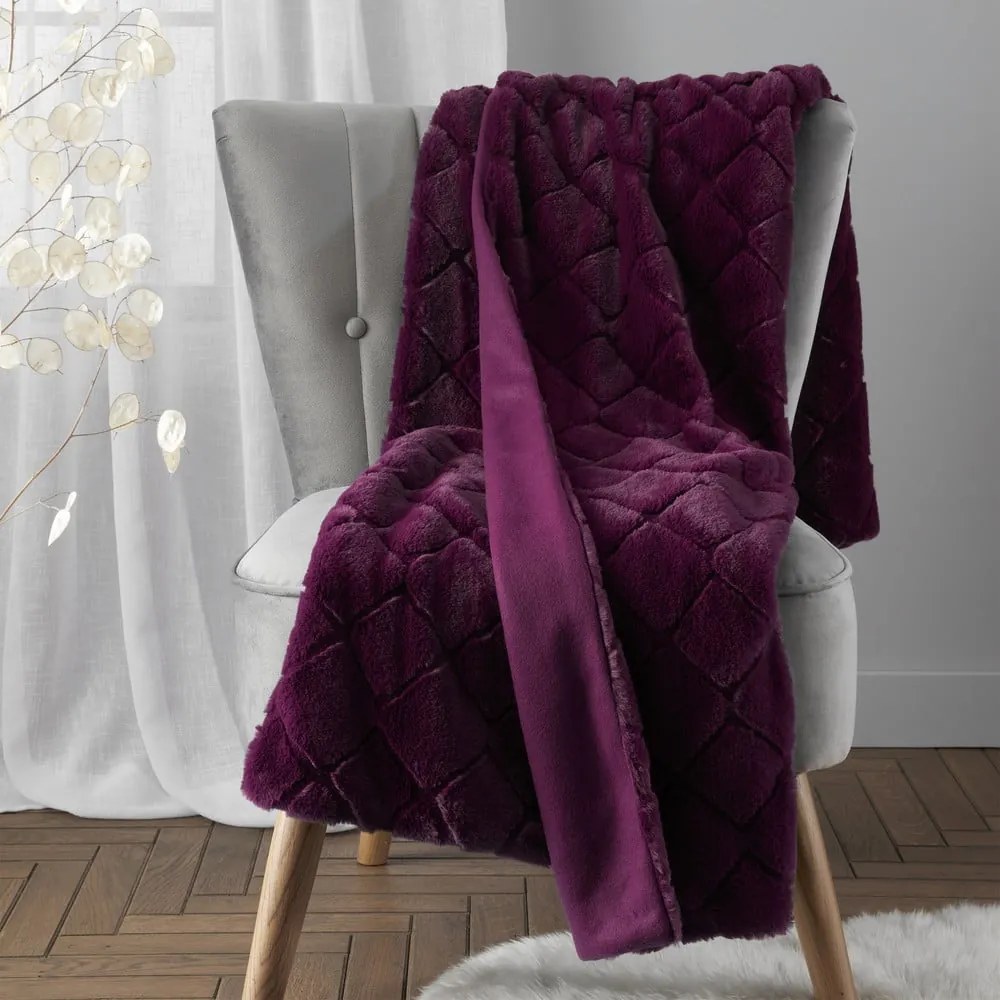 Одеяло от микрофлийс 130x170 cm Cosy Diamond - Catherine Lansfield