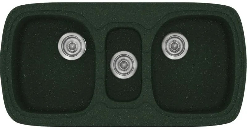 Мивка Sanitec 303-Granite Green